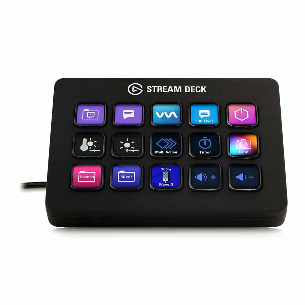 (image for) Elgato Stream Deck 15 Key MK2 Customisable LCD Content Creation Controller